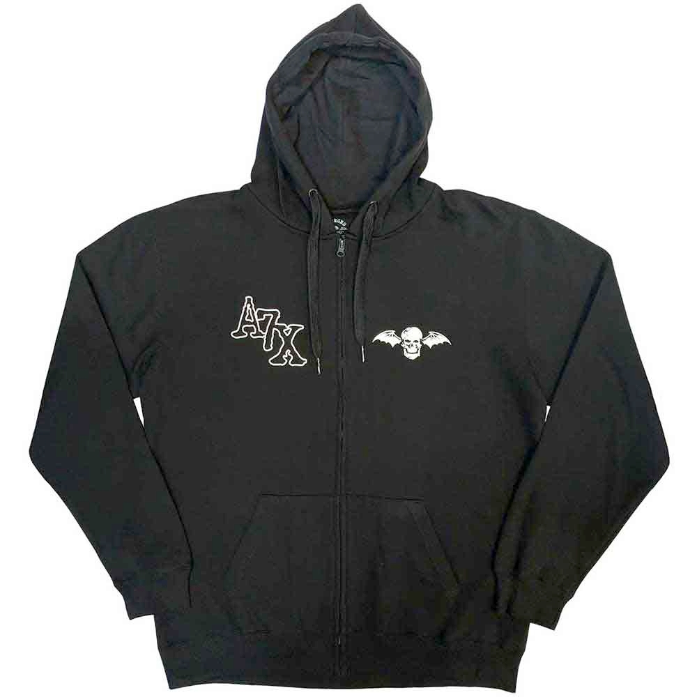 Avenged Sevenfold - Dead Head Zip hoodie - Black